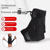 Nouvelle protection de cheville de sport respirante et réglable en néoprène, à lacets, anti-entorse, rééducation, protection professionnelle
