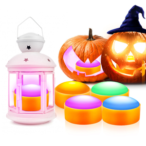 Halloween và năm mới Đảng trang trí <span class=keywords><strong>LED</strong></span> thắp sáng bí ngô với IR điều khiển từ xa phong cách hiện đại trang trí ánh sáng hiển thị - Product Image 1