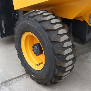 Mini Wheel <span class=keywords><strong>Loader</strong></span> Hidrolik 3ton 4ton 4X4 Mini Dumper untuk Truk Pengangkut dengan Bak Depan yang Dapat Dimiringkan - Product Image 6