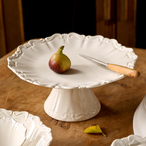 Vaisselle en céramique blanche de qualité alimentaire résistante à la chaleur, taille personnalisée en usine, assiettes de service pour le dîner - Product Image 3