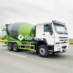 Mobiele Sinotruk Cement Betonmixer Vrachtwagens 5m3 8m3 10cbm Gebruikt Howo Vrachtwagen Betonmixer