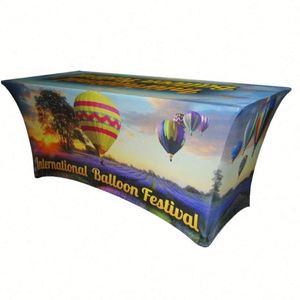 Spandex Top Huggable Tablecloths Spandex Fitted Polyester <b>Table</b> Cloths Fitted <b>Table</b> Covers Banquet <b>Table</b> Cover - Product Image 1