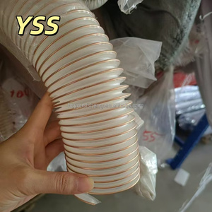 <span class=keywords><strong>Tuyau</strong></span> flexible en PU, <span class=keywords><strong>tuyau</strong></span> accordéon, grand diamètre, transparent, anti-poussière, <span class=keywords><strong>tuyau</strong></span> en acier pour l'utilisation en conduite - Product Image 2