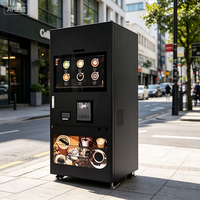 Nouvelle machine à café commerciale 2026 à mouture fraîche, entièrement automatique pour lieux publics