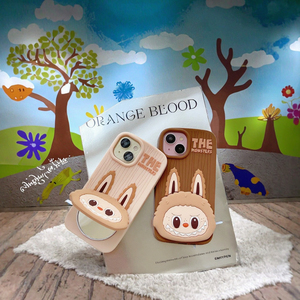 Ốp điện thoại silicon <span class=keywords><strong>3D</strong></span> thời trang Labubu, họa tiết hoạt hình dễ thương, tương thích với iPhone 16 15 14 13 12 11 Pro Max - Product Image 3