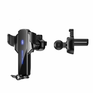 Tùy chỉnh logo15w sạc nhanh không dây sạc xe hơi gắn kết tự động Kẹp cuộn dây cảm ứng trọng lực chủ TYPE-C 2024 Sản phẩm mới - Product Image 1