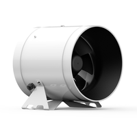 Ventilation d'air de serre 110V/220V ventilateurs axiaux d'extracteur de ventilateur de conduit de 8 pouces