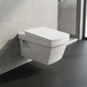 Inodoro de pared de una pieza de cerámica estándar europeo de porcelana con función desodorante de diseño moderno de India - Product Image 1
