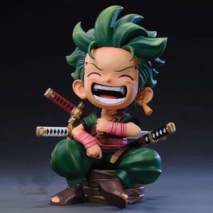 Venta al por mayor: Figuras de PVC XinS versión Q de Luffy, Zoro y <span class=keywords><strong>Sanji</strong></span>, muñecos de moda para decoración de coches, modelos de 14 años de duración. - Product Image 4