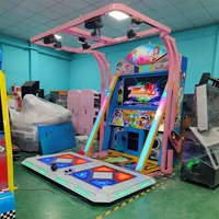 55 pouces LCD Dancing Century Cadre luxueux et beau Nouvelles chansons Machine de jeu d'arcade à 2 joueurs Langue anglaise