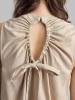 Vêtements de printemps et d'été élégants, décontractés, sans manches, de couleur unie, robes amples à taille haute, ensembles deux pièces pour femmes