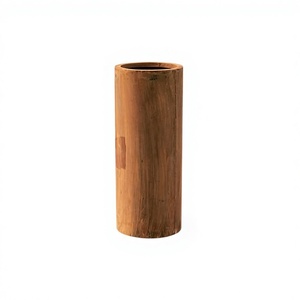 Jardinière carrée décorative d'extérieur en acier Corten, finition rustique, pour jardin et maison moderne - Nouveauté 2026 - Product Image 1
