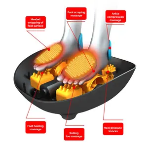 Fabrikant Nieuwste Groothandel Elektrische Massager Infrarood Verwarmde Shiatsu Foot Spa Stimulator