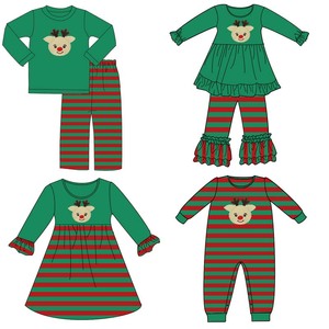 Conjuntos de Ropa de Dos Piezas para Niñas, Vestidos de Invierno de Manga Larga con Estampado de Calabaza de Algodón 2022, Conjuntos de Ropa para Halloween - Product Image 4