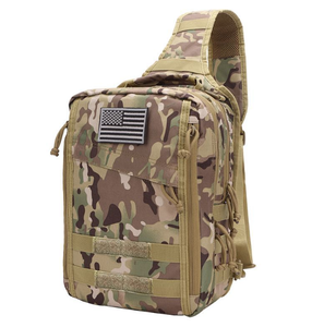 HBS01 Mochila Táctica Impermeable de Nylon para Exteriores, Bolso de Hombro EDC, Riñonera Molle - Product Image 4