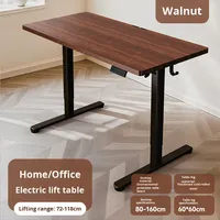 Bureau en acier réglable en hauteur électrique, bureau intelligent pour ordinateur, bureau de jeu, bureau d'étude à domicile, poste de travail
