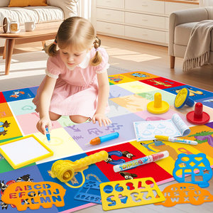 <span class=keywords><strong>Tapis</strong></span> de coloriage magique à l'<span class=keywords><strong>eau</strong></span> sans désordre pour <span class=keywords><strong>bébé</strong></span> avec différentes tailles - Product Image 5