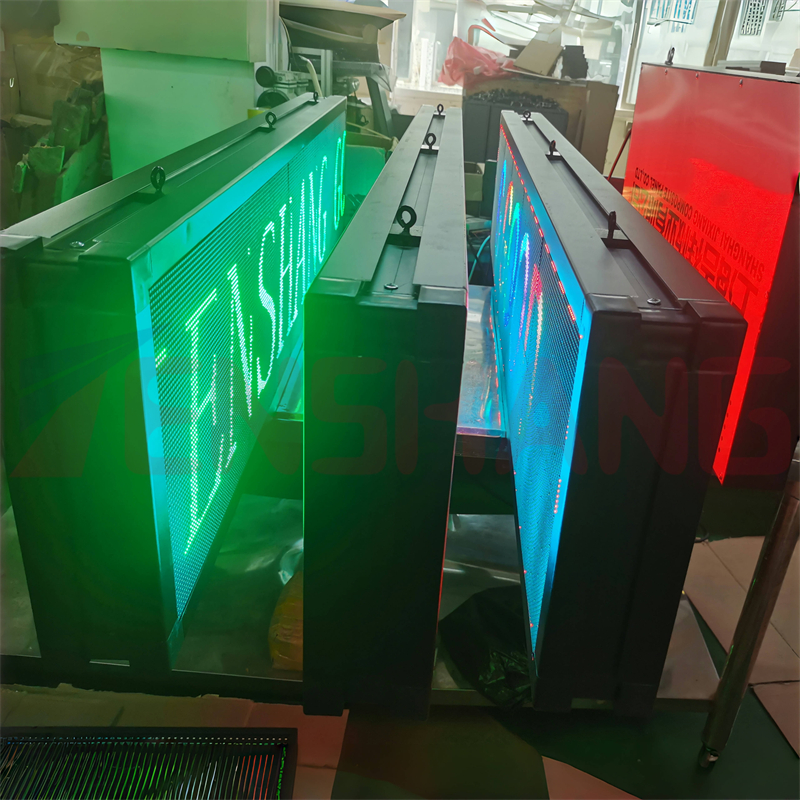 led display characters screen