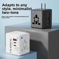 Adaptateur de voyage universel, prise multifonctionnelle, normes Europe, Amérique, Grande-Bretagne, modèle portable Chine X602C