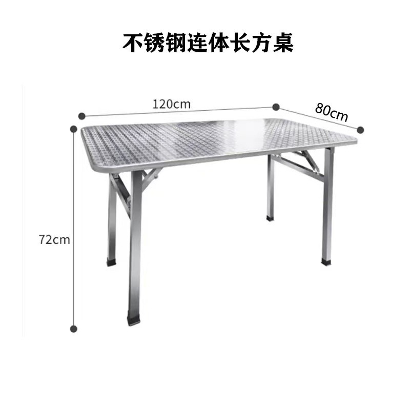 Mesa rectangular de 60*120cm.