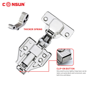 Consun Bản Lề Cốc 35Mm Điều Chỉnh Được 3D Bản Lề Kín Mềm Bản Lề Đồ Nội Thất Cửa Tủ Bằng Sắt Hình Bướm Thủy Lực - Product Image 4