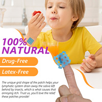 ELAIMEI Marque distributeur Patch naturel anti-démangeaison Autocollant pour l'arrêt immédiat des moustiques Patchs anti-démangeaison pour enfants adultes