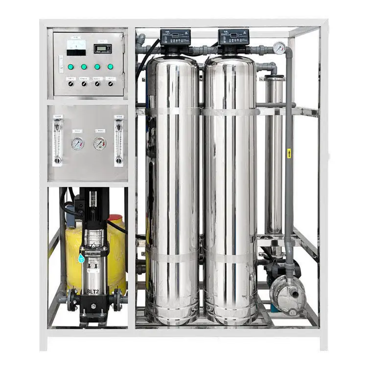 China Fabrikant Commerciële 250lph 500lph Omgekeerde Osmose Waterfilter Systeem Voor Waterbehandeling Zuiver Water Maken