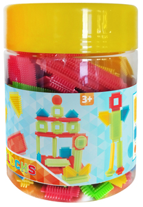 Juguete de Construcción Creativo, Cubo Educativo de 100 Piezas para Niños Mayores de 3 Años, Juego de Bloques de Construcción - Product Image 5