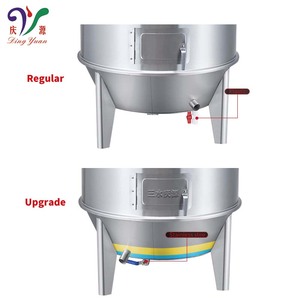 Equipo de horno de pato asado chino de gas de acero inoxidable comercial de base engrosada de alta calidad para comercio de exportación - Product Image 6