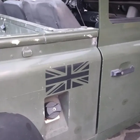 Calcomanía Personalizada de Vinilo con la Bandera del Reino Unido para Parachoques de Auto, Calcomanía Clásica de la Bandera Británica para Auto o Camioneta