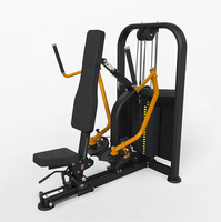 Équipement de musculation durable : Machine de presse pectorale à charges guidées, inclinée, pour exercices Pec Dec Fly, pour salle de sport commerciale