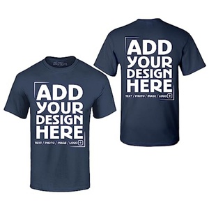 T-shirts personnalisés en gros, design personnalisé sur le devant et le dos, service OEM en vrac - Product Image 5
