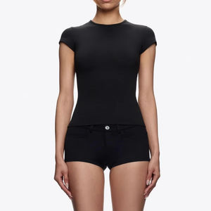 Ropa de verano para mujer Mix and Match Style Camiseta de manga corta Camisa pequeña Stock al por mayor a bajo precio - Product Image 2