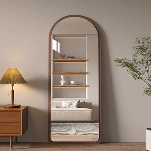 <span class=keywords><strong>Specchio</strong></span> con Cornice in Legno <span class=keywords><strong>a</strong></span> Pavimento, Minimalista e Decorato, Personalizzato in Fabbrica - Product Image 3