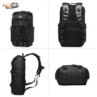 Tas Ransel OZUKO 9617 Anti Maling untuk Skateboard, Tas Travel Multifungsi, Tas Ransel Kasual untuk Hiking, Muat Laptop 15.6 Inch
