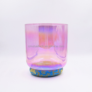 Cuenco de Cristal Rosa Lavanda, Cuenco de Cristal de Cuarzo para Cantar, Cuencos de Cristal para Meditación Espiritual, Tonos de Cristal, Cuencos para Sanación con Sonido - Product Image 2