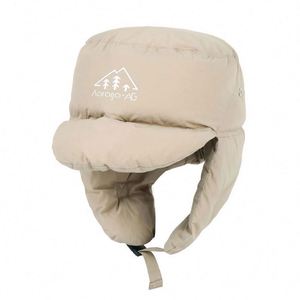 Wholesale High Quality <b>Waterproof</b> Winter Earflap <b>Hats</b> Custom Embroidery Print Logo Baseball Cap - Product Image 5