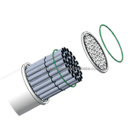 Colonne en céramique pour la purification de l'eau 20nm 40nm Membrane en céramique de carbure de silicium Module vertical de nanofiltration SIC pour station d'épuration