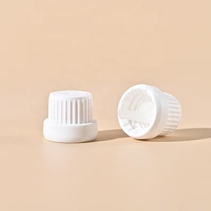 Tappo in plastica a prova di bambino da 18mm 18/410 con tappo in bianco e nero tappo a vite <span class=keywords><strong>per</strong></span> bottiglie di vetro oli essenziali - Product Image 3