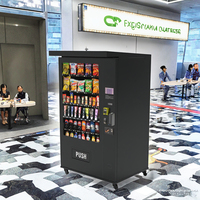 ZhongDa European Standard Hot Sale Waterproof POS Snack Vending Machine IC Card 22-inch Touch Screen SDK Cloud-Based Remote ADA