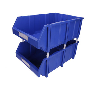 Heavy Load Capacity Virgin Material Impact PP Stackable Plastic Storage Bin