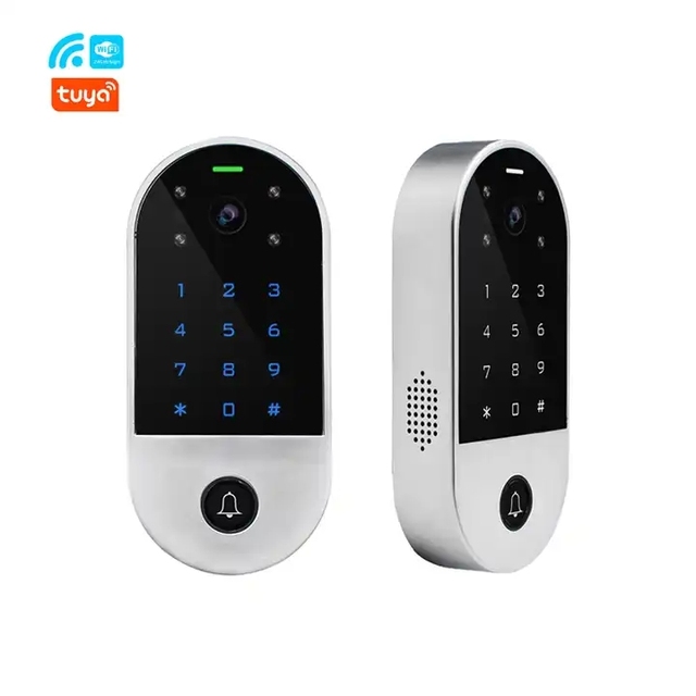 Tuya Wifi Camera Access Control Smart Video Intercom With Doorbell