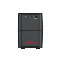 SANTAK BLAZER-800 Pro 800VA 480W UPS Interaktif Jaringan 230V dengan Baterai Internal dan Regulasi Tegangan AVR untuk Pemantauan Komputer