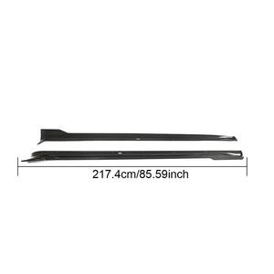 Pour Tesla Model S <span class=keywords><strong>Plaid</strong></span> 2021 + vrai FIBER de carbone Extension de jupe latérale <span class=keywords><strong>becquet</strong></span> de lèvre - Product Image 3