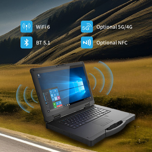 แล็ปท็อปอุตสาหกรรมแบบพกพา ODM/OEM ขนาด 14 นิ้ว ทนทาน กันน้ำ ใช้หน่วยประมวลผล Core I7/I5 รองรับ 5G NFC ความสว่างหน้าจอ 700nit - Product Image 3