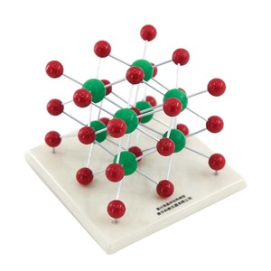 Modèle de structure cristalline du chlorure de césium, modèles moléculaires et atomiques du dioxyde de carbone et du dioxyde de silicium pour les niveaux junior et senior - Product Image 2