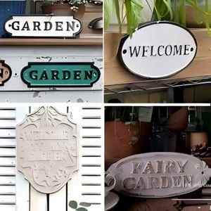 Tag pohon tanda Taman Papan Nama logam tahan matahari dan tahan air luar ruangan untuk taman dan hutan - Product Image 1