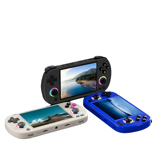 For Anbernic RG40XX H Newest 64G 128GB Retro Handheld Game Console WIFI BT Support Portable Pocket Video Player Linux System