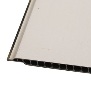 Panneau PVC en placage <span class=keywords><strong>de</strong></span> bois <span class=keywords><strong>de</strong></span> luxe, imperméable, anti-rayures, anti-déformation, pour mur d'arrière-plan TV, décoration <span class=keywords><strong>de</strong></span> villa - Product Image 3