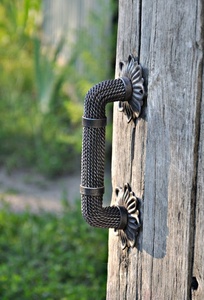 Exotic Handcrafted Metal Door & Window Handle - Product Image 2